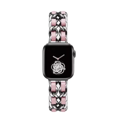 Pulseira Nina Prata com Rose