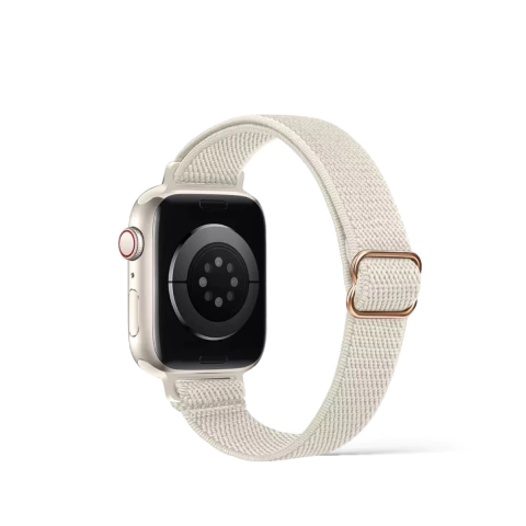 Pulseira Elástico Slim - Creme