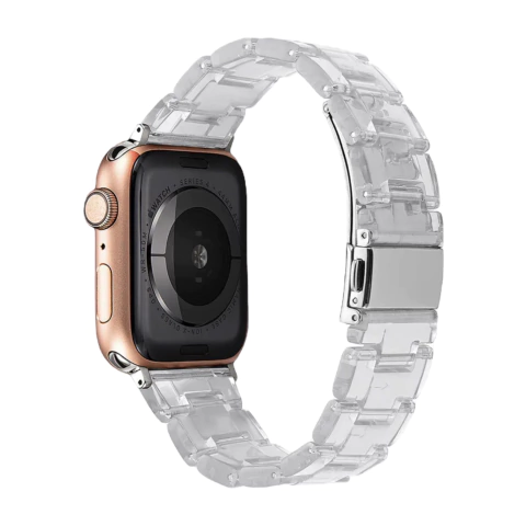 Pulseira Gomo Marmorizada Transparente