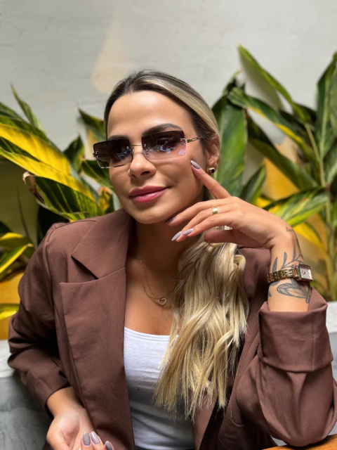 Óculos de Sol Anne Fumê - comprar online