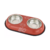 Comedero acero doble grande ¡colores varios! - comprar online