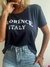 Remera Modal Soft Estampada "Florence Italy" - comprar online