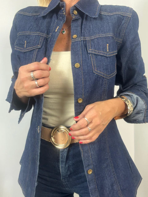 Camisa Premium "Nevada" - Jean con Bolsillos