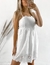 Vestido Importado Bordado con Broderie - tienda online