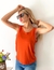 Musculosa Crep Tachas Arandelas - FRESKA Urbana Mayorista 