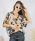 Imagen de Camisola "Michelle" - Fibrana Con Botones Estampada Flores