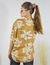 Camisola "Michelle" - Fibrana Con Botones Estampada Flores - comprar online