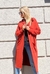 Saco Largo Lanilla con Bolsillos y Capucha - tienda online