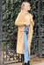 Saco Largo Lanilla con Bolsillos y Capucha - comprar online