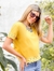 Remera Importada Algodón Espalda Abierta con Puntilla - comprar online