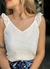 Musculosa Importada Algodón Espalda Escotada Bordada - comprar online