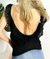 Musculosa Importada Algodón Espalda Escotada Bordada - tienda online