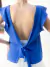 Imagen de Musculosa Bambula de Crep Nudo Espalda