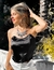 Musculosa Corset Importada Raso con Ballenas
