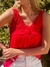 Musculosa Importada Escote V con Puntilla - comprar online