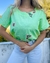 Camisola Poplin Bordada Flores - comprar online