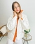 Campera Puffer "Orange" - Botones Combinados - tienda online