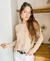 Sweater "Bermudas" - Espalda Triangulo Bordado con Strass