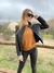 Campera "Oasis" - Eco Cuero Costuras Verticales - comprar online