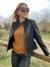 Campera "Oasis" - Eco Cuero Costuras Verticales - comprar online
