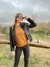 Campera "Oasis" - Eco Cuero Costuras Verticales - tienda online