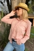 Camisa Premium "Asia" - Borderie Flores Caladas