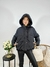 Campera Puffer "Siberia" - Inflada Corta con Recortes y Capucha en internet