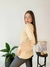 Sweater Premium "Cannes" - Manga Piel