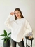 Sweater Premium "Monaco" - Manga Dollman con Piel
