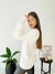 Sweater Premium "Montecarlo" - Manga Piel con Tachas - comprar online