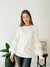 Sweater Premium "Montecarlo" - Manga Piel con Tachas - tienda online