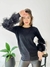 Sweater Premium "Montecarlo" - Manga Piel con Tachas