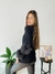 Sweater Premium "Montecarlo" - Manga Piel con Tachas