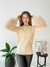 Sweater Premium "Cannes" - Manga Piel - FRESKA Urbana Mayorista 