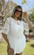 Camisola Premium Lino Manga Bordada - comprar online