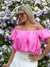 Blusa Paisana Saten con Frunce