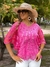 Camisola Premium Líneas Caladas Manga Murciélago - tienda online