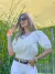 Imagen de Blusa Paisana Con Botónes Manga Globo