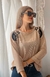 Buzo Waffle Lurex Aplique Gamuzado con Tachas - FRESKA Urbana Mayorista 