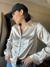 Camisa Premium "Marbella" - Satén Cuello 'V'