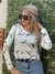 Remera M/Larga Engomada Hojas Verdes - comprar online