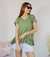 Remeron "Lucy" - Algodón Cuello V con Volado - tienda online