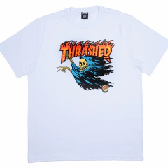 Camiseta Santa Cruz X Thrasher O'Brien Reaper - White
