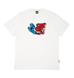 Camiseta Santa Cruz Screaming SC Veins SS - White - comprar online