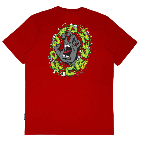 Camiseta Santa Cruz Slime Scream SS - Red - comprar online