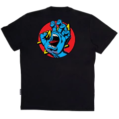 Camiseta Santa Cruz Hand Dot SS - Black - comprar online