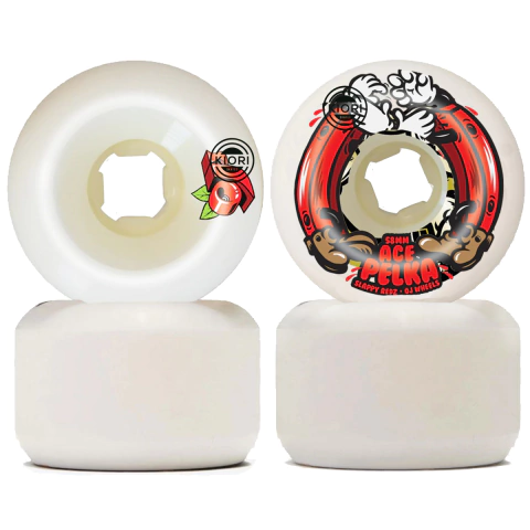 Roda OJ Wheels - Ace Pelka Slappy Redz Double Duro 101a/95a OJ Skateboard Wheels - comprar online