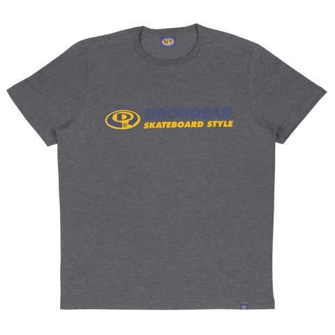 Camiseta Drop Dead - Skt Style Flat Chumbo