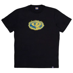 Camiseta Drop Dead - Mosh logo Preta