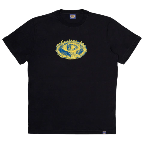 Camiseta Drop Dead - Mosh logo Preta